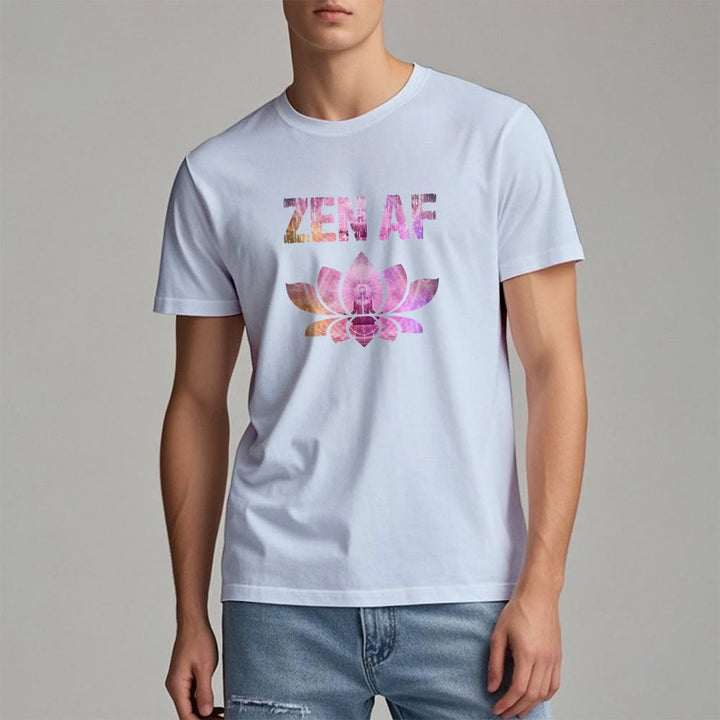 Olivenorma Zen AF Yoga Lotus Camiseta