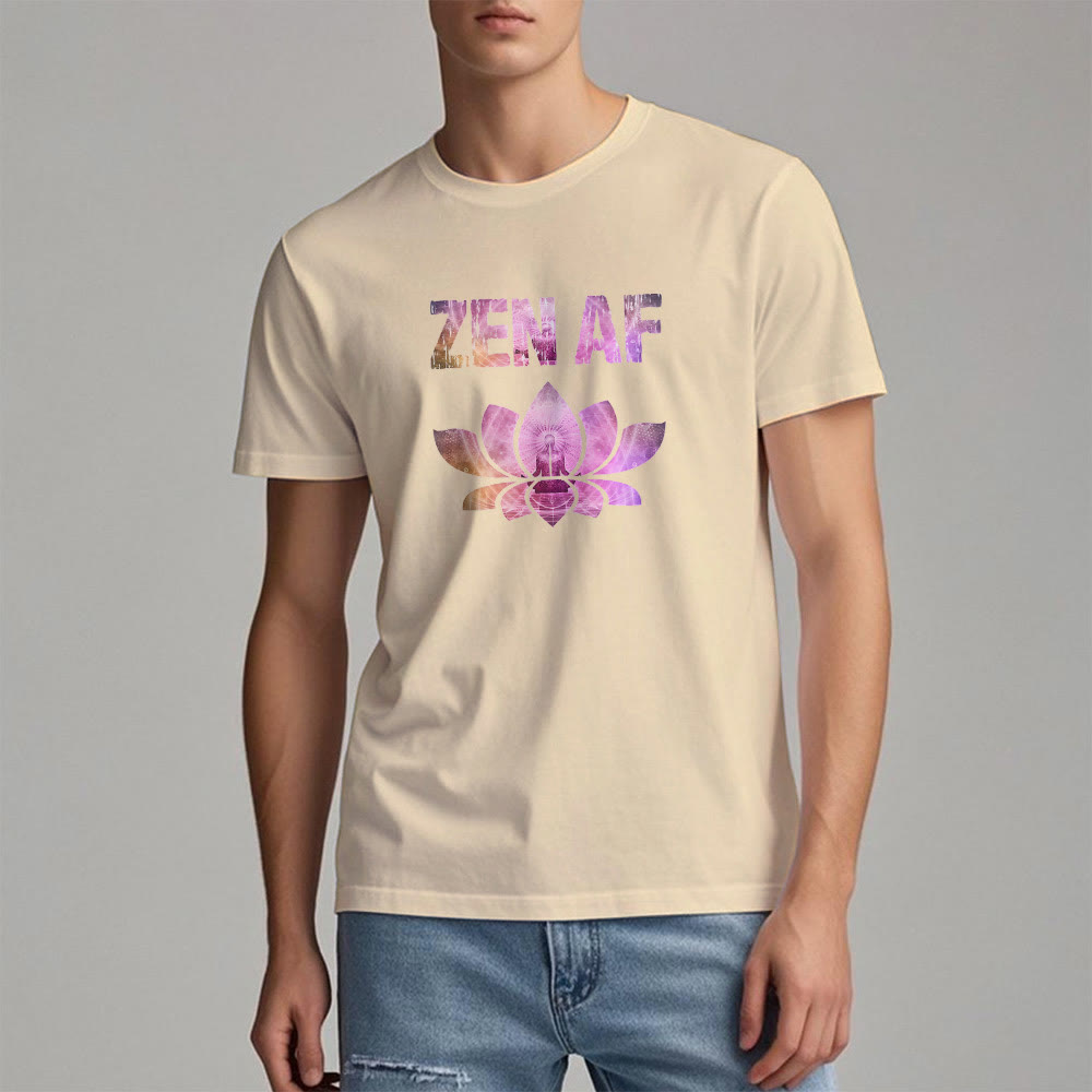 Olivenorma Zen AF Yoga Lotus Camiseta