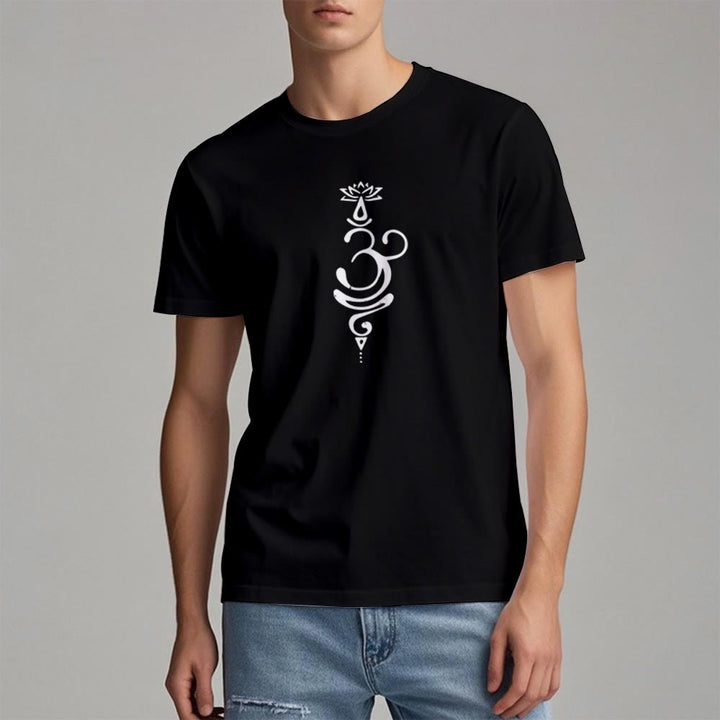 Olivenorma OM Lotus Chakra símbolo camiseta