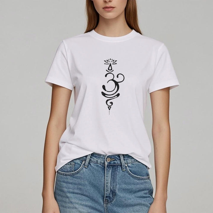 Olivenorma OM Lotus Chakra símbolo camiseta