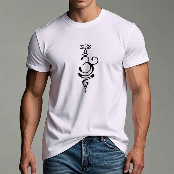 Olivenorma OM Lotus Chakra símbolo camiseta