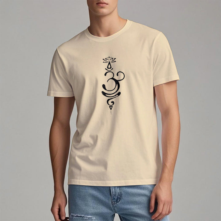 Olivenorma OM Lotus Chakra símbolo camiseta