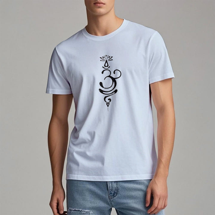 Olivenorma OM Lotus Chakra símbolo camiseta