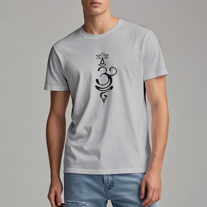 Olivenorma OM Lotus Chakra símbolo camiseta