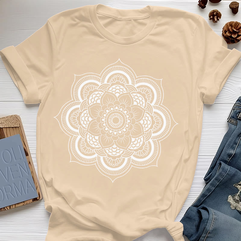 Camiseta Olivenorma Mandala Loto