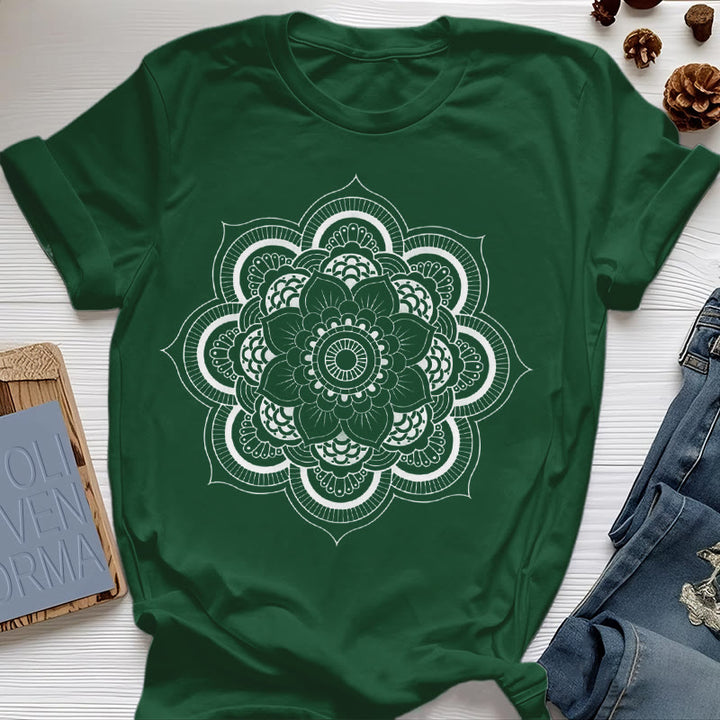 Camiseta Olivenorma Mandala Loto