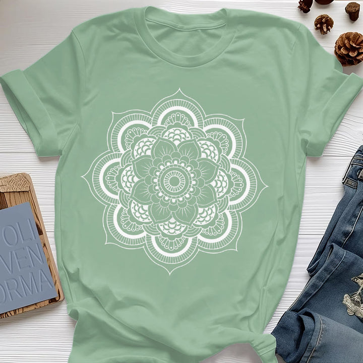 Camiseta Olivenorma Mandala Loto