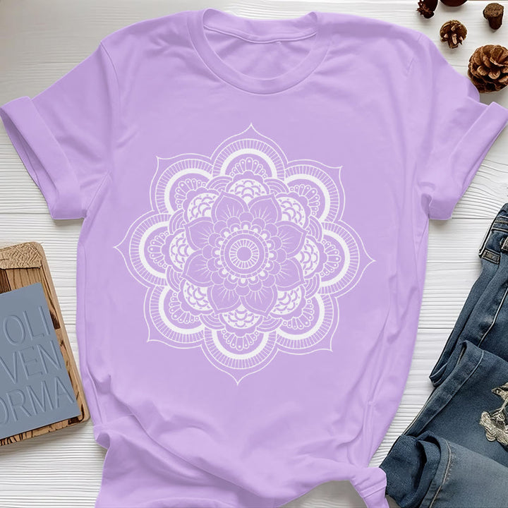 Camiseta Olivenorma Mandala Loto