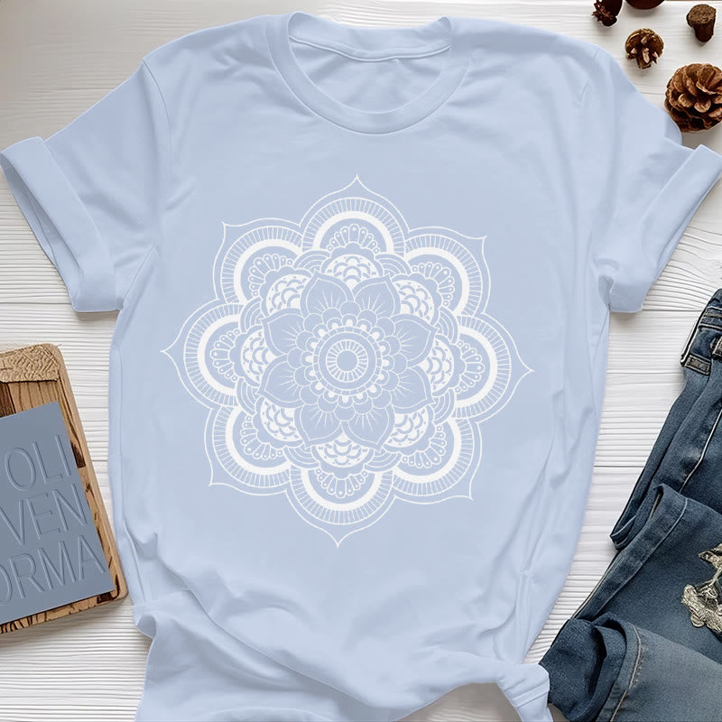 Camiseta Olivenorma Mandala Loto