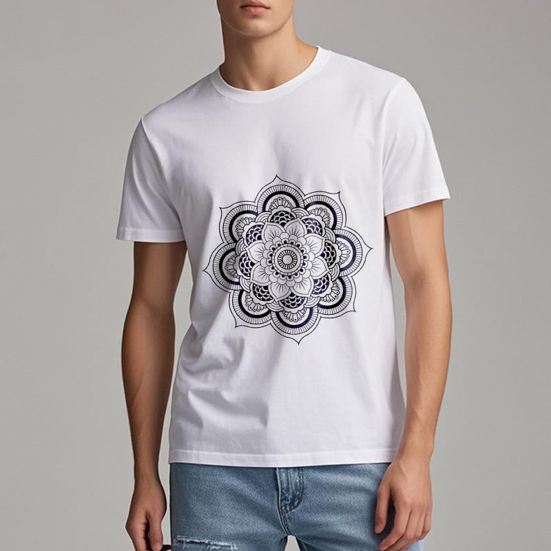 Camiseta Olivenorma Mandala Loto
