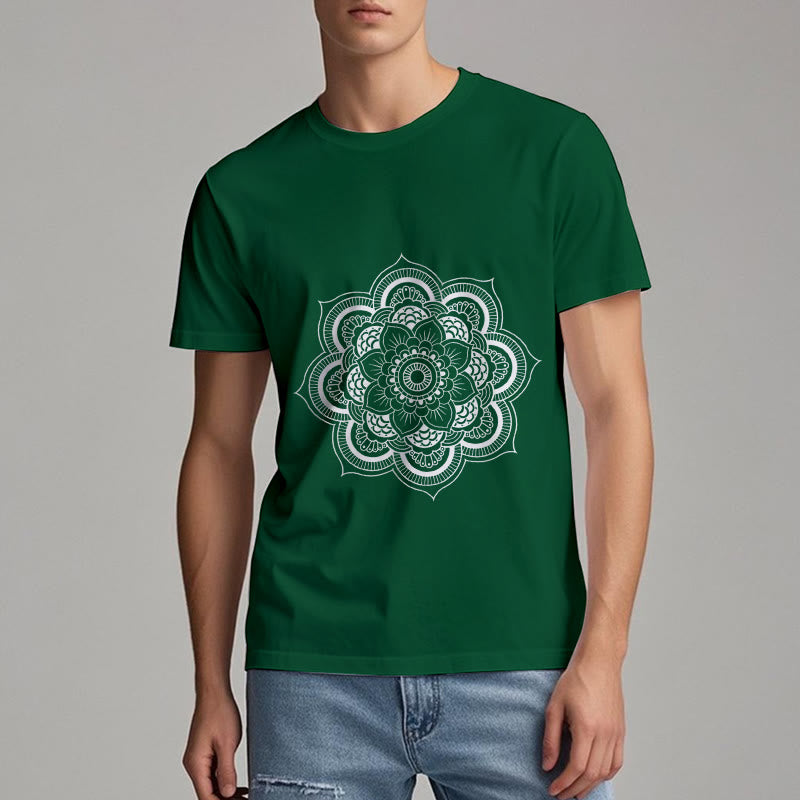 Camiseta Olivenorma Mandala Loto