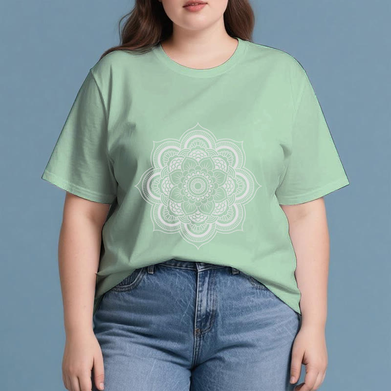 Camiseta Olivenorma Mandala Loto