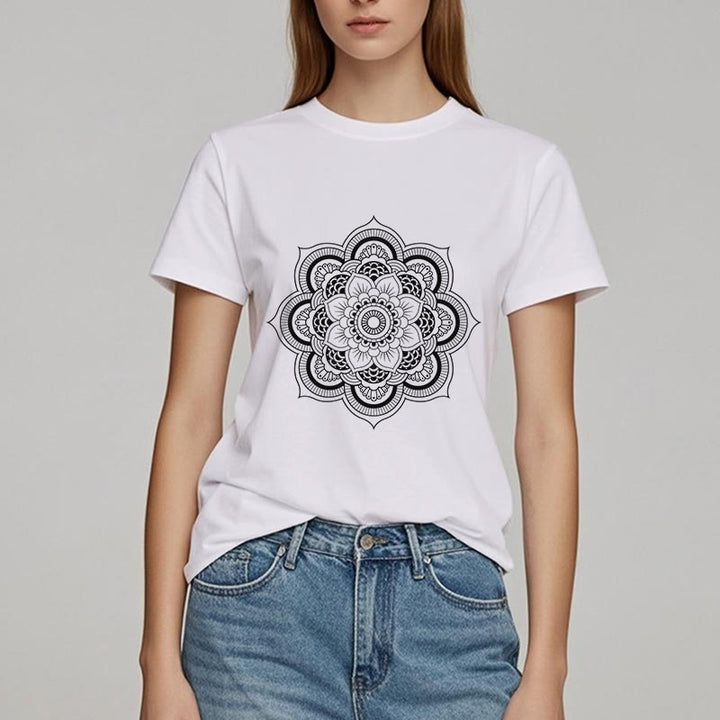 Camiseta Olivenorma Mandala Loto
