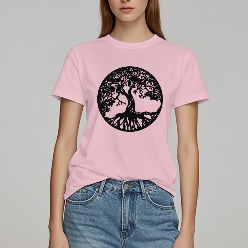 Camiseta del Árbol de la Vida del Círculo Olivenorma