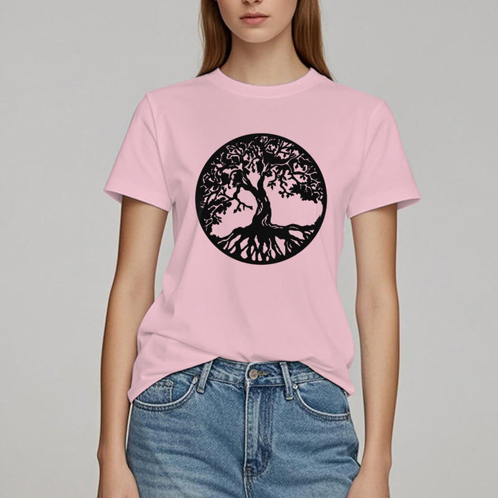 Camiseta del Árbol de la Vida del Círculo Olivenorma