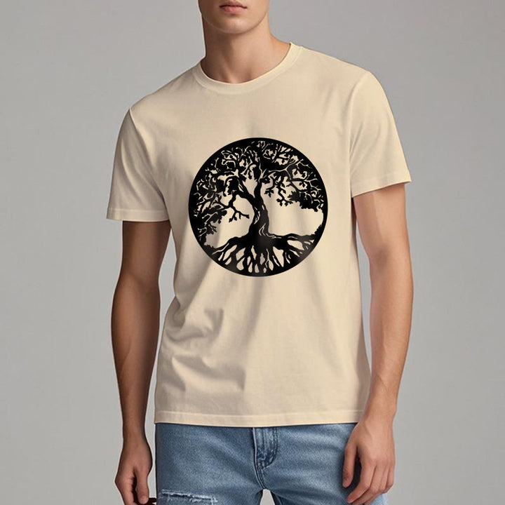 Camiseta del Árbol de la Vida del Círculo Olivenorma