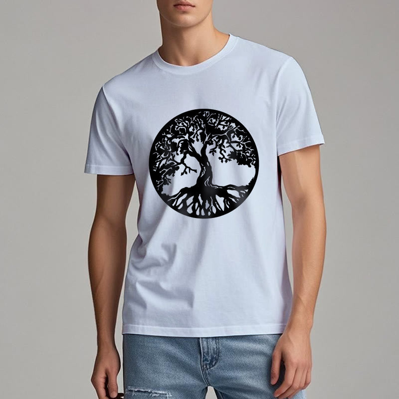 Camiseta del Árbol de la Vida del Círculo Olivenorma