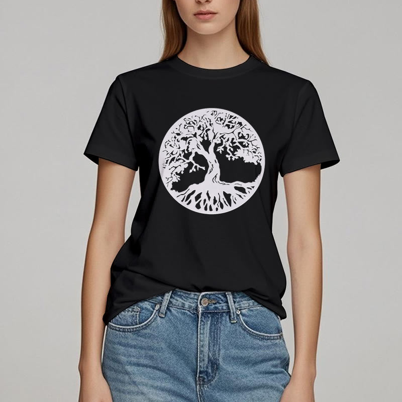 Camiseta del Árbol de la Vida del Círculo Olivenorma