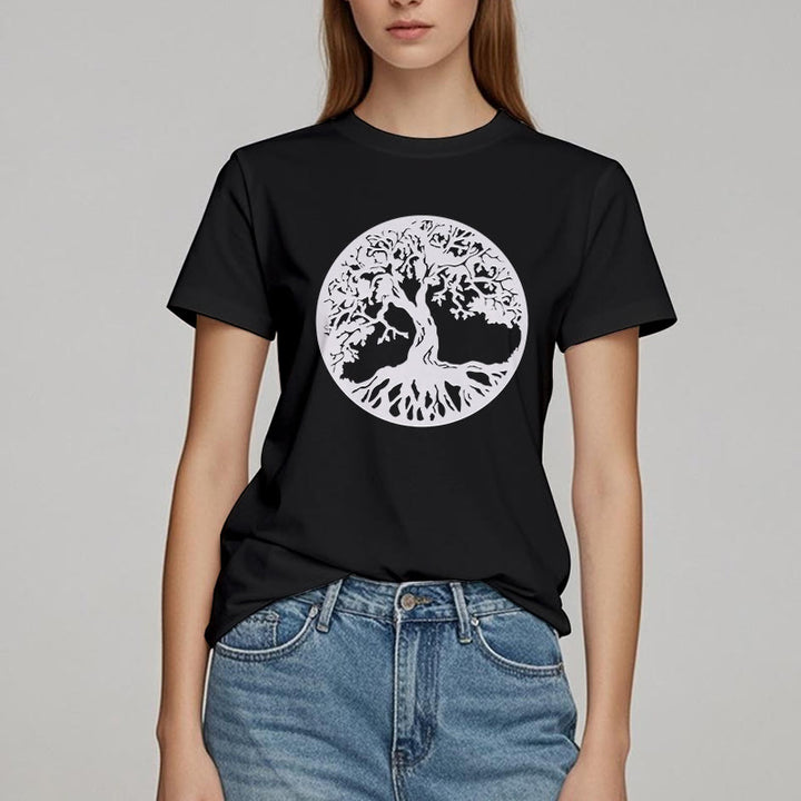 Camiseta del Árbol de la Vida del Círculo Olivenorma
