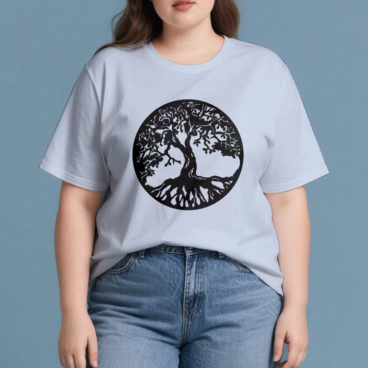 Camiseta del Árbol de la Vida del Círculo Olivenorma