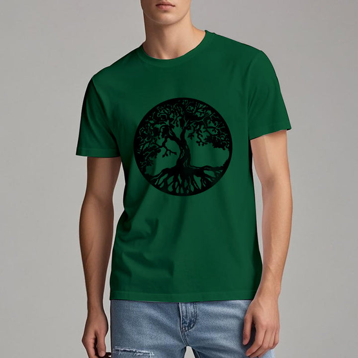 Camiseta del Árbol de la Vida del Círculo Olivenorma