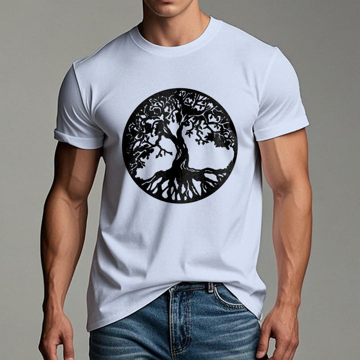 Camiseta del Árbol de la Vida del Círculo Olivenorma