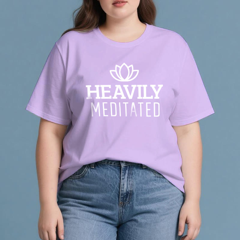 Camiseta Olivenorma con el loto profundamente meditado