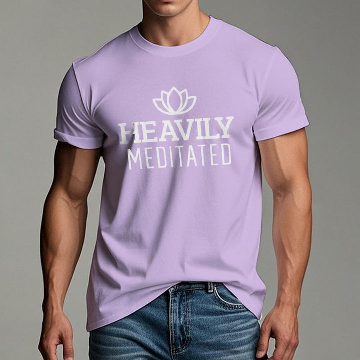 Camiseta Olivenorma con el loto profundamente meditado