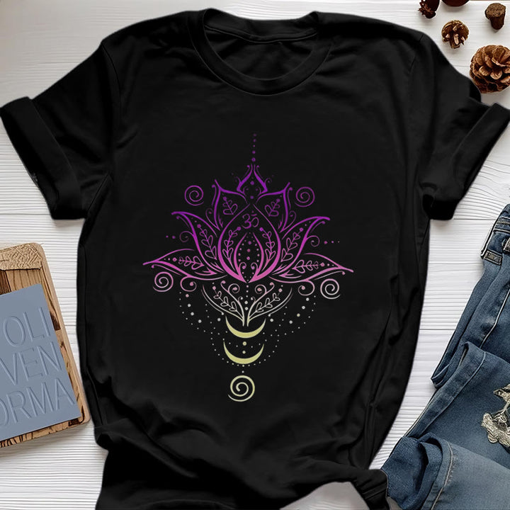 Olivenorma OM Camiseta Flor de Loto