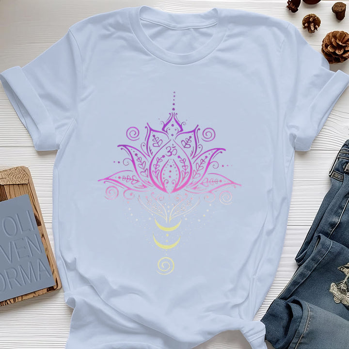 Olivenorma OM Camiseta Flor de Loto