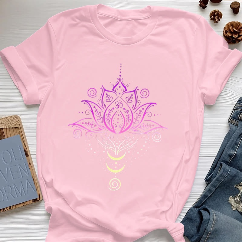 Olivenorma OM Camiseta Flor de Loto