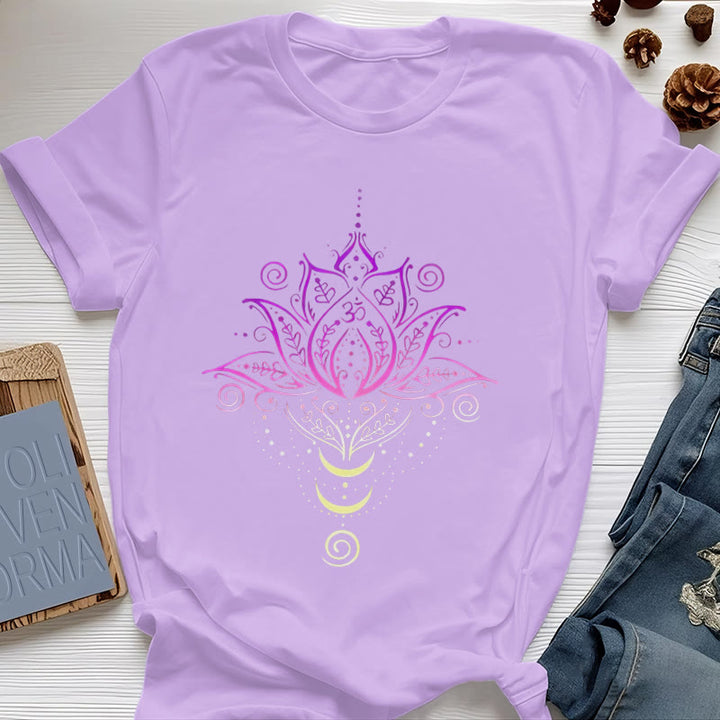 Olivenorma OM Camiseta Flor de Loto