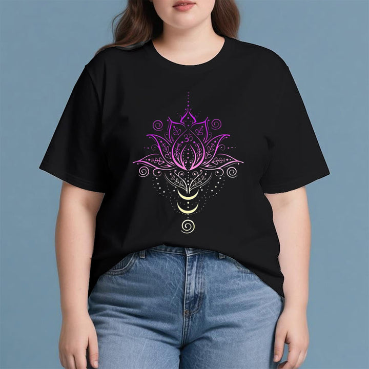 Olivenorma OM Camiseta Flor de Loto