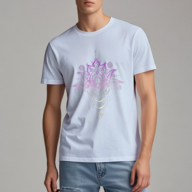 Olivenorma OM Camiseta Flor de Loto