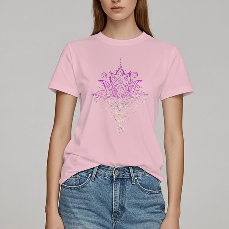 Olivenorma OM Camiseta Flor de Loto