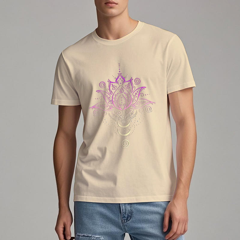 Olivenorma OM Camiseta Flor de Loto