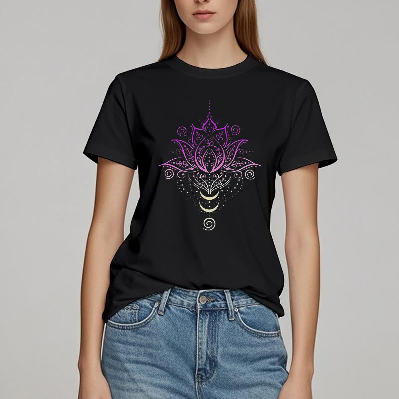 Olivenorma OM Camiseta Flor de Loto