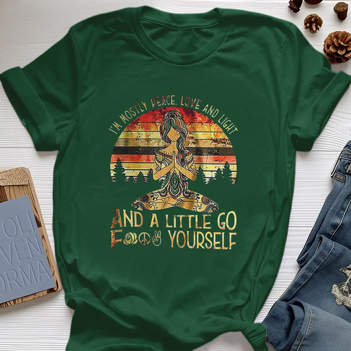 Camiseta Olivenorma Mostly Peace