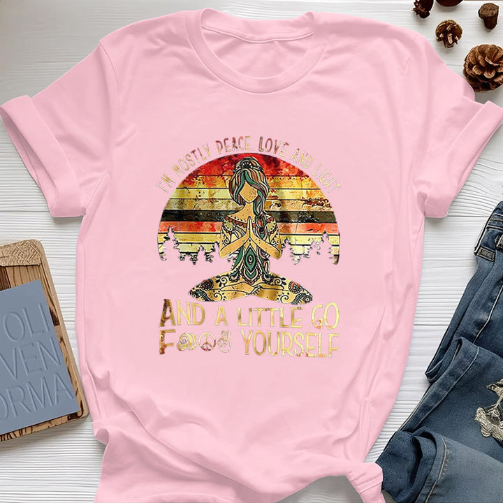 Camiseta Olivenorma Mostly Peace