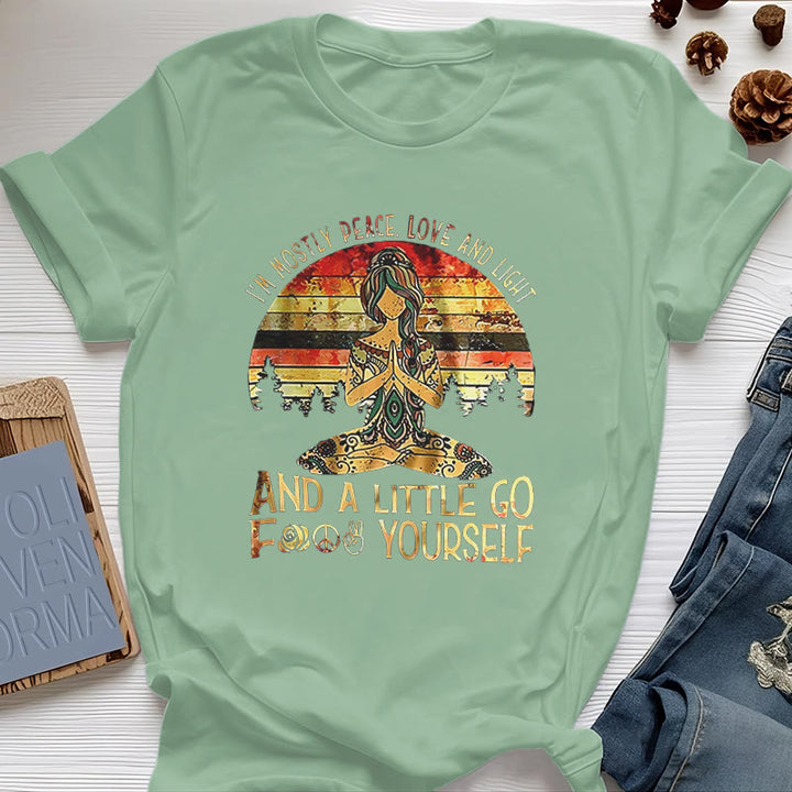 Camiseta Olivenorma Mostly Peace