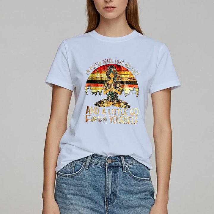 Camiseta Olivenorma Mostly Peace