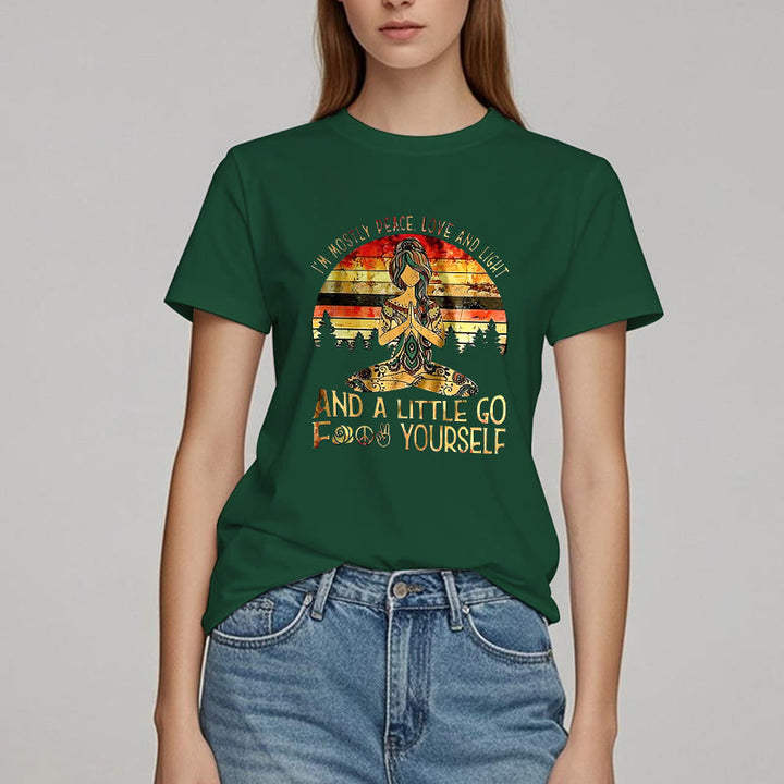 Camiseta Olivenorma Mostly Peace