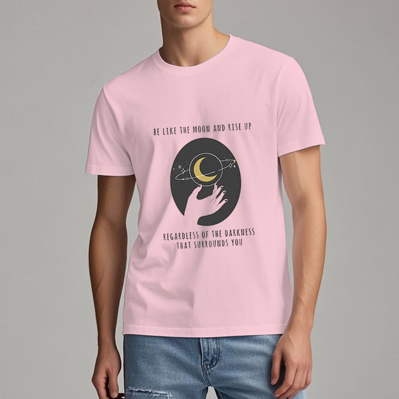 Camiseta "Sé como la luna" de Olivenorma
