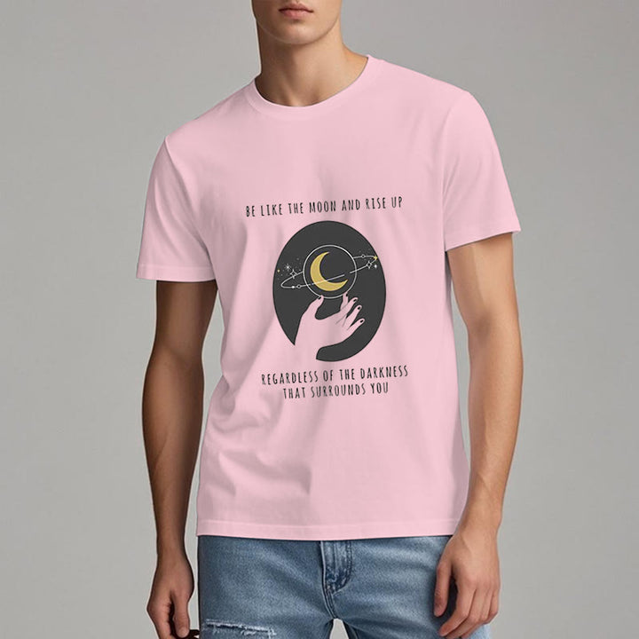 Camiseta "Sé como la luna" de Olivenorma