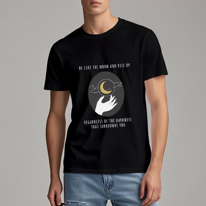 Camiseta "Sé como la luna" de Olivenorma