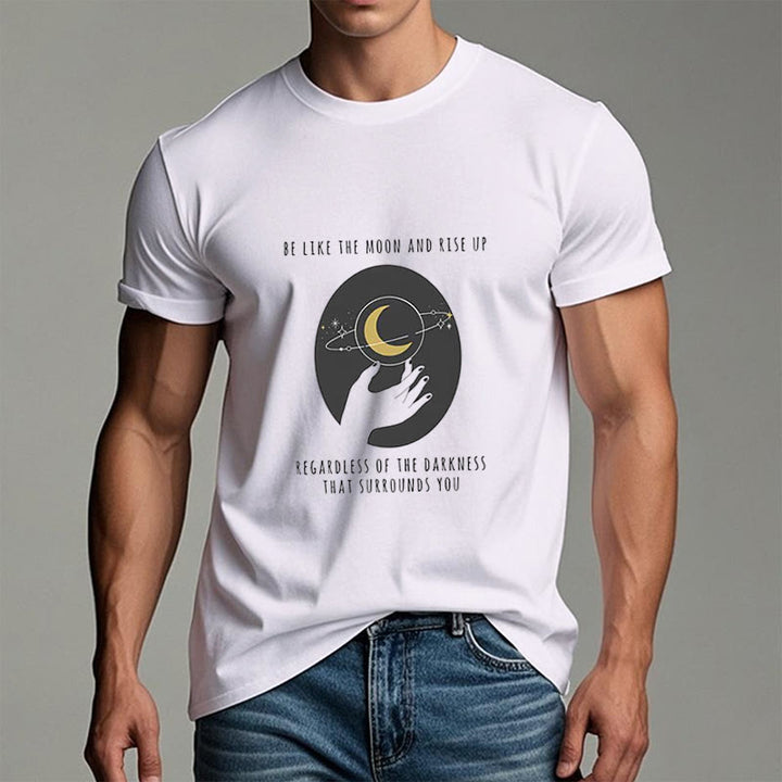 Camiseta "Sé como la luna" de Olivenorma