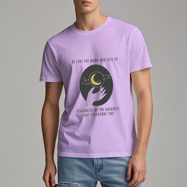 Camiseta "Sé como la luna" de Olivenorma