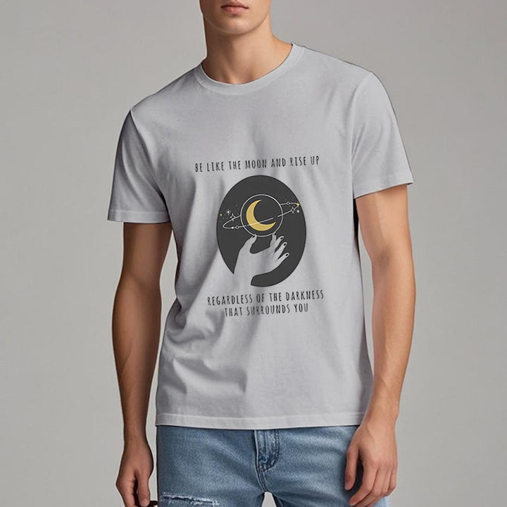 Camiseta "Sé como la luna" de Olivenorma