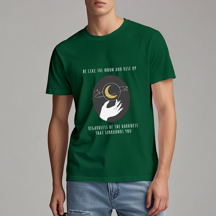 Camiseta "Sé como la luna" de Olivenorma