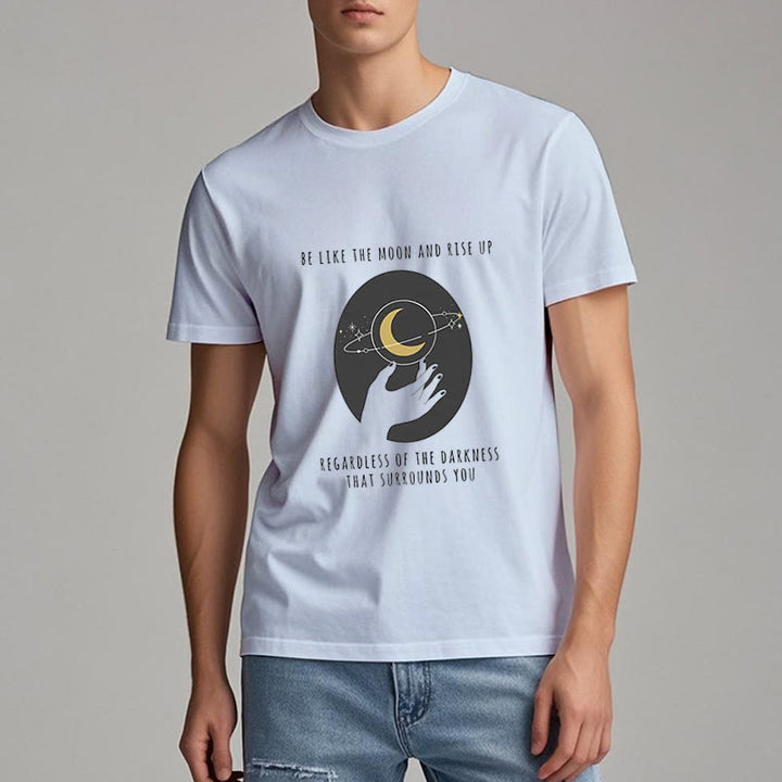Camiseta "Sé como la luna" de Olivenorma